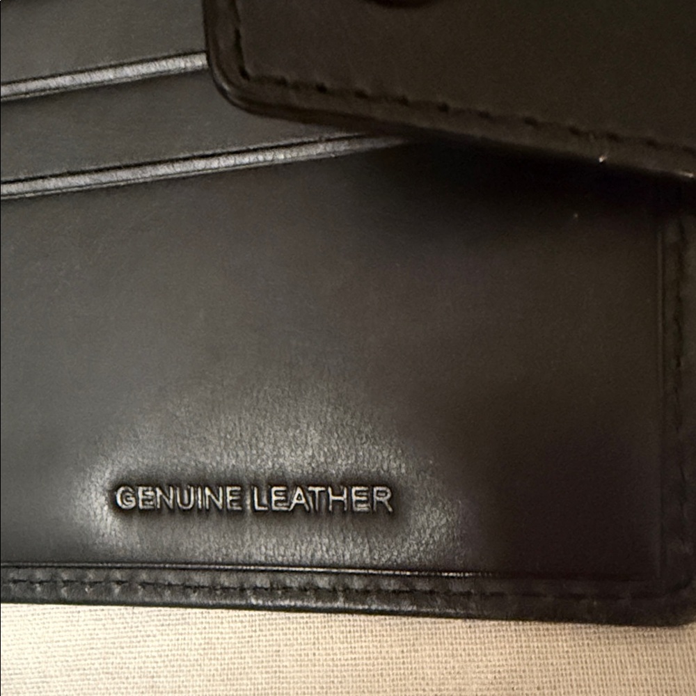 NWT Harley-Davidson Black Leather Card Holder - Picture 4 of 13